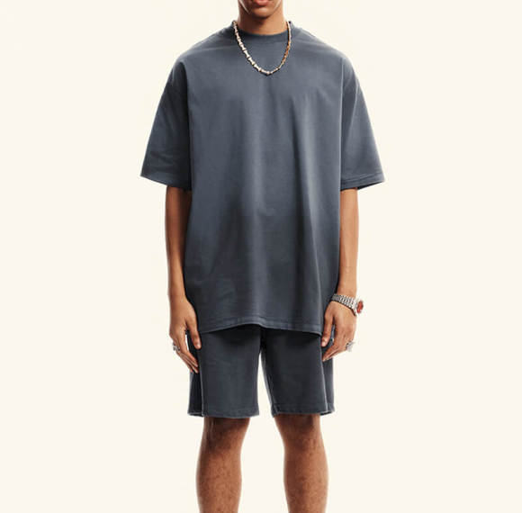 Custom Vintage Spray Color T-Shirt | 230GSM, Cool Feel Fabric, Short Sleeve, Boxy Fit | Custom Dark Street Style T-shirts