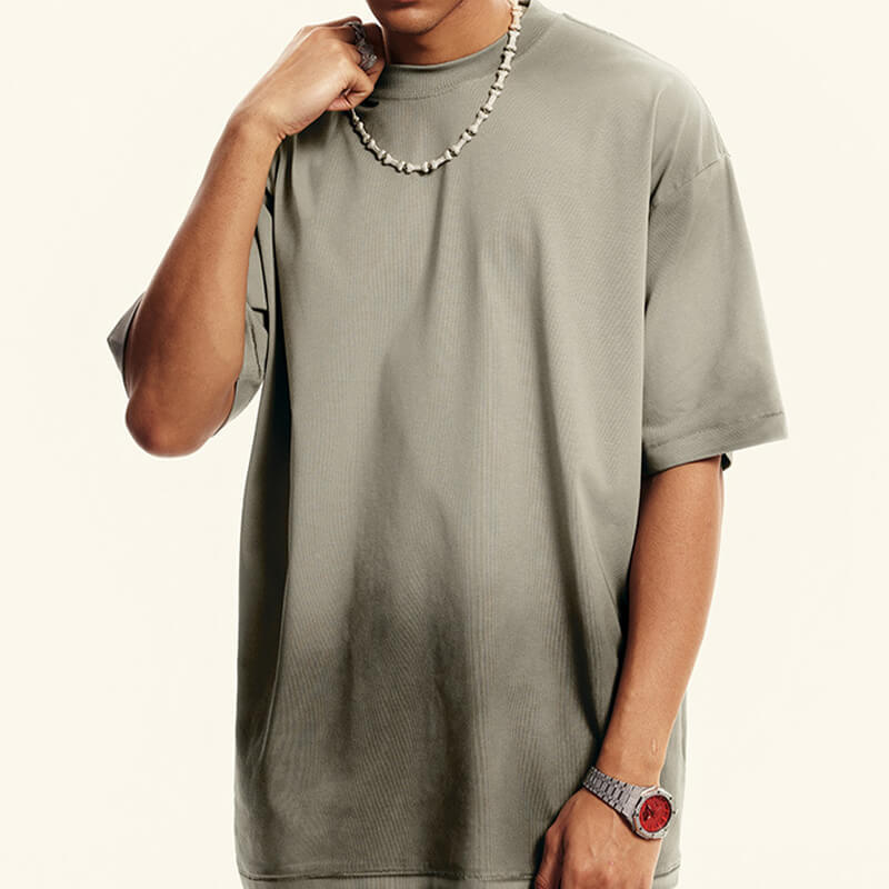 CUS2405S2019 Cool Feeling Fabric Streetwear T-shirt Features
