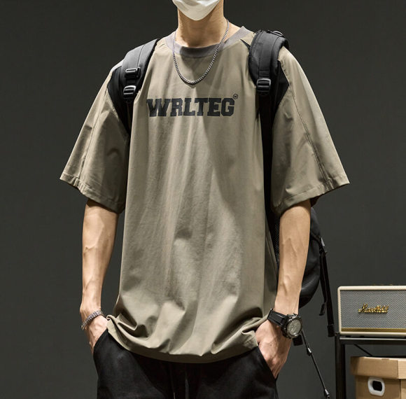 Custom Color Blocked Street Style T-Shirts | 230GSM, Cool Feeling Fabric, Short Sleeve, Boxy Fit | Custom Dark Art T-Shirt