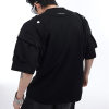 Custom Deconstructed Design Street Style T-Shirt | 280GSM, 65% Polyester 35% Cotton, Oversized Fit | Custom Dark Art T-Shirt