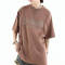 Custom Embroidered Printed Street Style T-Shirt | 350GSM, Suede Fabric, Short Sleeve, Oversized Fit | Street Style T-Shirt Design