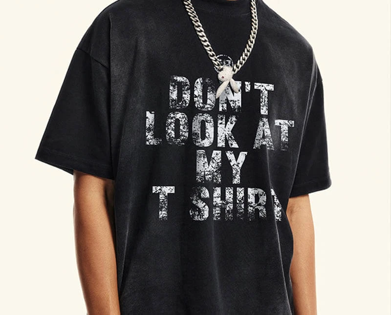 CUS24064122 Street Style T-shirt Features