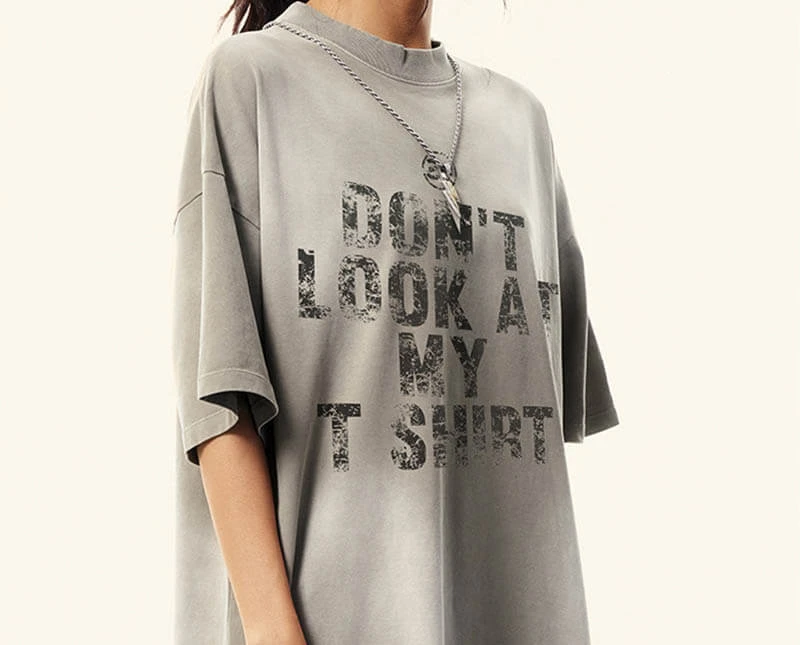 CUS24064122 Street Style T-shirt Features