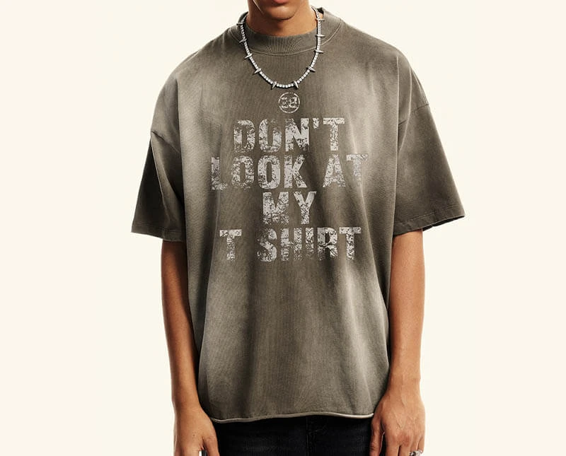 CUS24064122 Street Style T-shirt Features