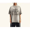 Custom Vintage Washed Printed Street T-shirt | 310GSM, 100% Cotton, Short Sleeve, Boxy Fit | Street Style T-Shirt Design