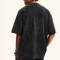 Custom Heavyweight Washed Printed T-shirt | 310GSM, 100% Cotton, Short Sleeve, Boxy Fit | Street Style T-Shirt Design