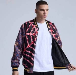 Custom Original Spider Web Print Street Jacket | Street Style | Touches Dark Original Design Jacket