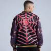 Custom Original Spider Web Print Street Jacket | Street Style | Touches Dark Original Design Jacket