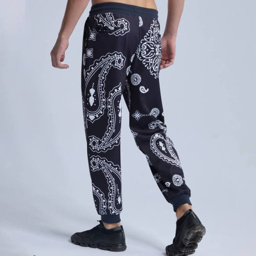 Custom Mystery Floral Print Trendy Sweatpants | Street Style Pants | Touches Dark Original Design Street Style Pants