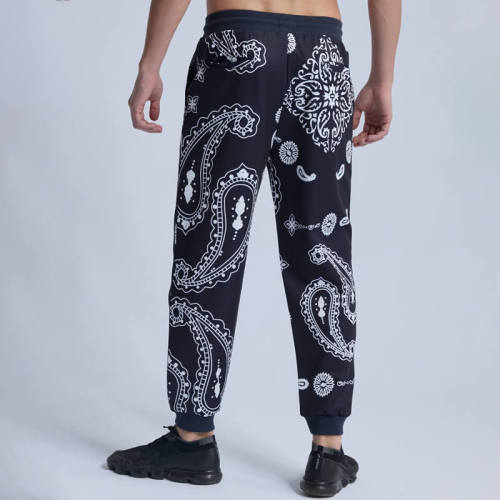 Custom Mystery Floral Print Trendy Sweatpants | Street Style Pants | Touches Dark Original Design Street Style Pants