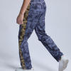 Custom Colorblocked Floral Sweatpants | Street Style Pants | Touches Dark Original Design Street Style Pants