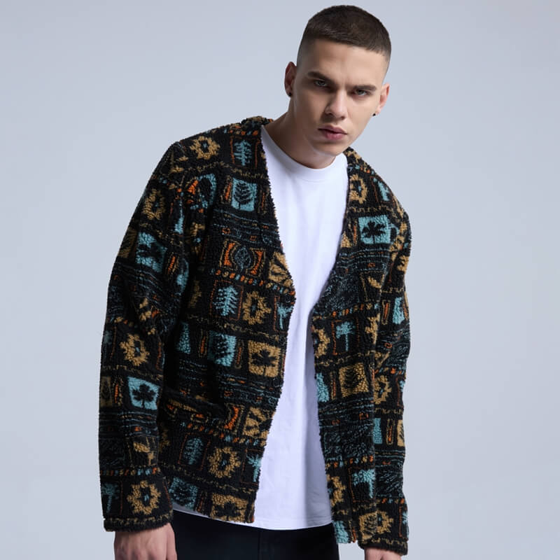 Customized Printed Casual Street Coat Features