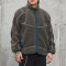 Custom Street Style Patchwork Sherpa Jacket | Dark Street Style | Touches Dark Original Design Winter Coat Jacket