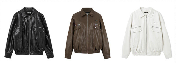 Customized Vintage Lapel Moto Jacket Features