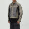 Custom Colorblocked Nylon Short Moto Jacket | Street Style | TOUCHES DARK ORIGINAL DESIGN BOMBER JACKETS