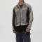 Custom Colorblocked Nylon Short Moto Jacket | Street Style | TOUCHES DARK ORIGINAL DESIGN BOMBER JACKETS