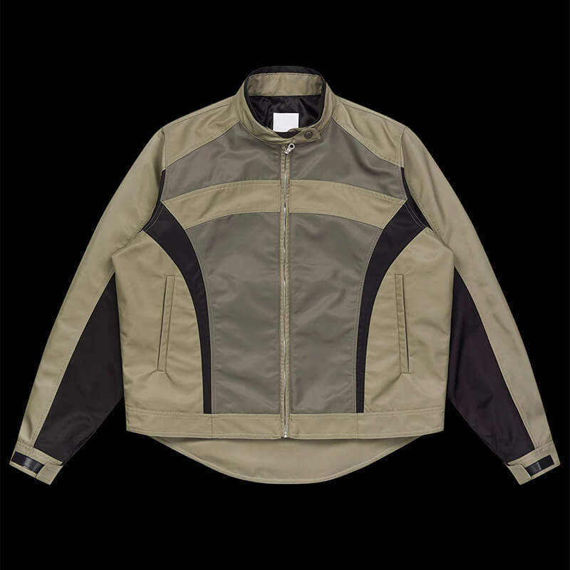 Custom Heavyweight Motorcycle Baseball Jacket