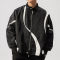 Custom Patchwork High Street Style Moto Jacket | Street Style | TOUCHES DARK ORIGINAL DESIGN BOMBER JACKETS