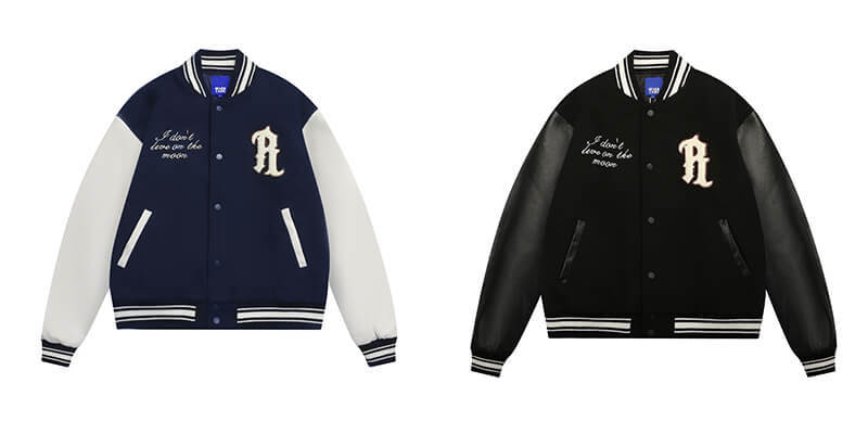 Custom Vintage Spliced Winter Baseball Jacket