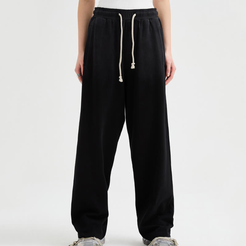 Custom Simple Casual Straight Leg Pants Features