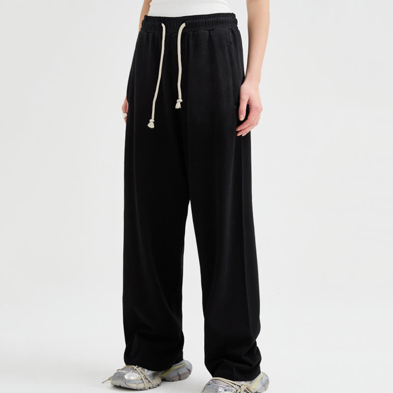 Custom Simple Casual Straight Leg Pants Features