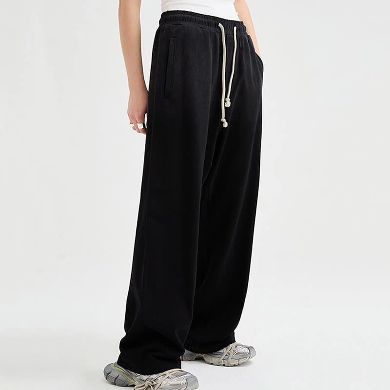 Custom Simple Casual Straight Leg Pants Features