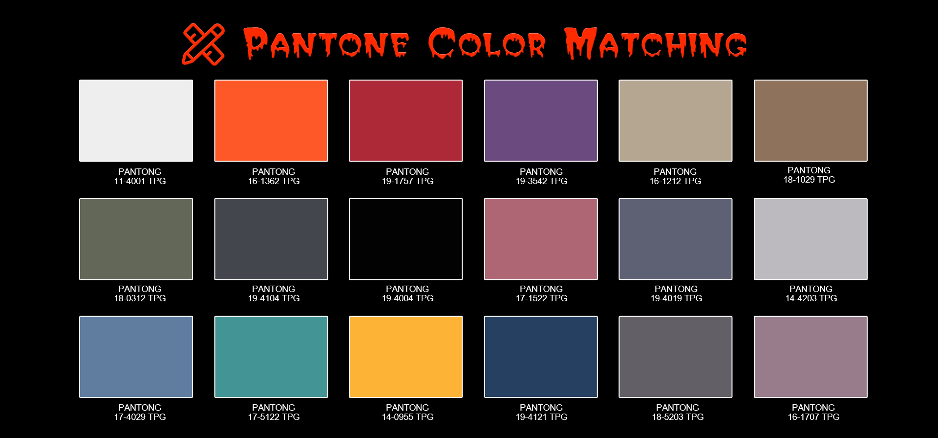 Panton Color Matching