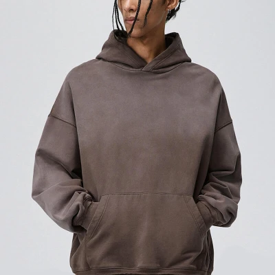 Custom Solid Color Tie-Dye Hoodies | Dark Vintage Style Hoodies | Custom Hoodies Manufacturer | OEM & ODM