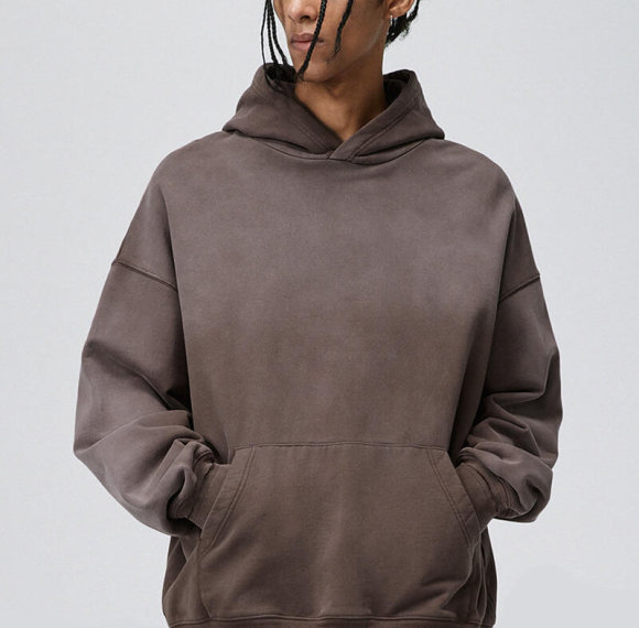 Custom Solid Color Tie-Dye Hoodies | Dark Vintage Style Hoodies | Custom Hoodies Manufacturer | OEM & ODM