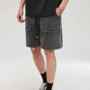 Custom Wash Street Style Shorts | Dark Vintage Style Shorts | Custom Shorts Manufacturer | OEM & ODM