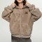 Custom Vintage Faux Lamb Fur Sherpa Jacket | Vintage Street Style | Support OEM, ODM