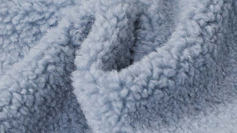 Custom Vintage Faux Lamb Fur Sherpa Jacket Details