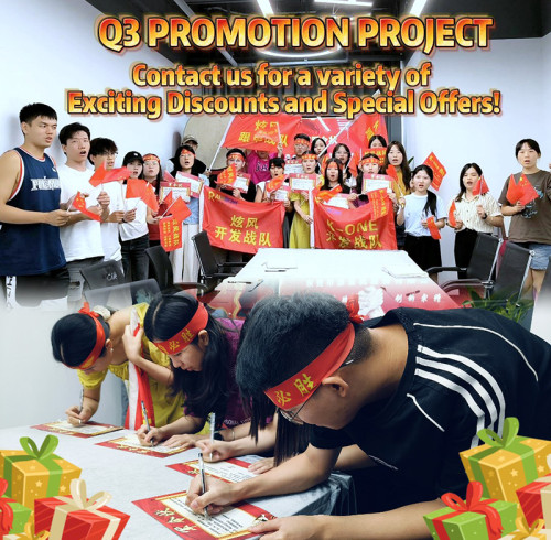 TOUCHES DARK's Third Quarter Promotion