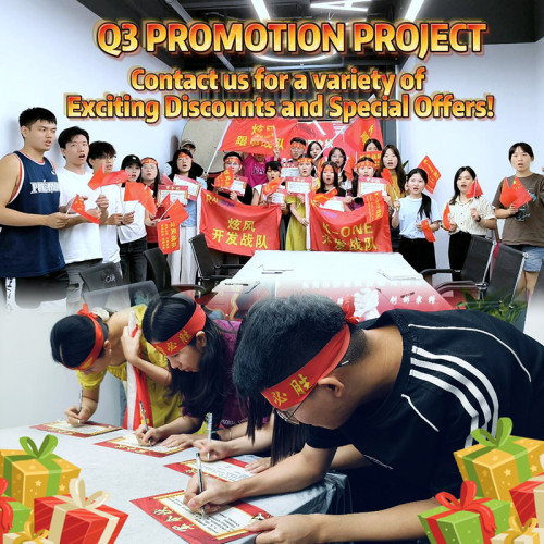 TOUCHES DARK's Third Quarter Promotion