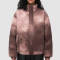 Custom Tie-Dye Standing Collar Cotton Coats Puffer Jacket | Street Style | Custom Streetwear Manufacturer