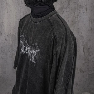 Custom Dark Style Washed Vintage T-Shirt | Cotton Fabric | Punk Style | OEM Streetwear Manufacturer