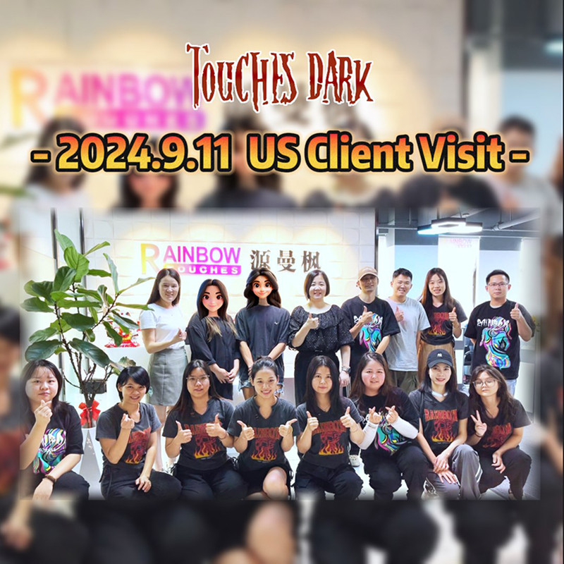 September 11, 2024 Customers from the US visit Touches Dark!