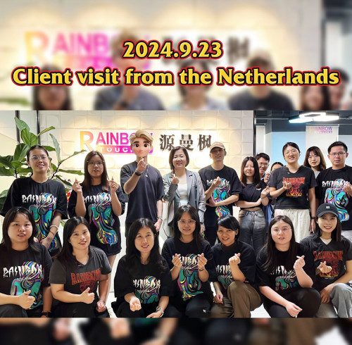 Dutch Hipster Clients Visit Touches Dark and Agree on a Number of Project Collaborations!