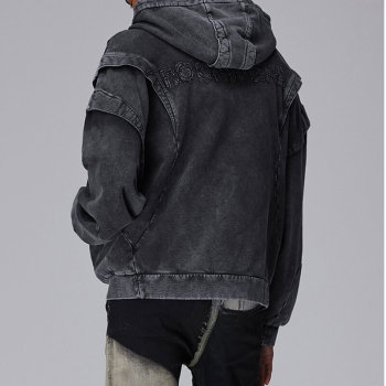 Custom Heavy Duty Washed Hoodie | Blended Fabrics | Punk Style | Custom Vintage Hoodies Manufacturer