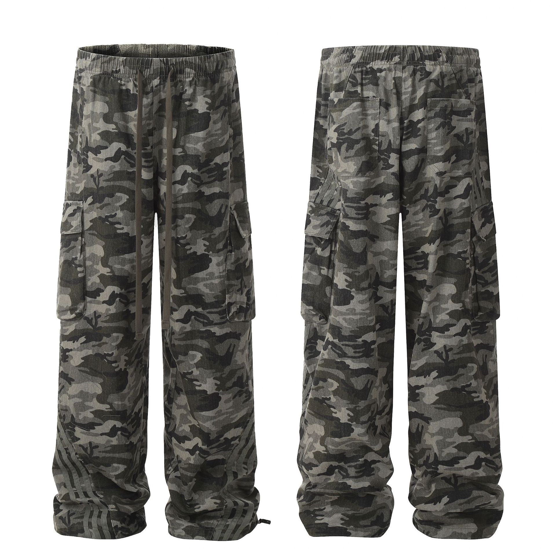 Custom Vintage Camouflage Cargo Pants