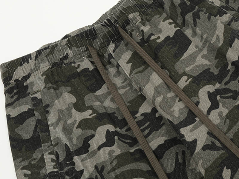 Custom Vintage Camouflage Cargo Pants