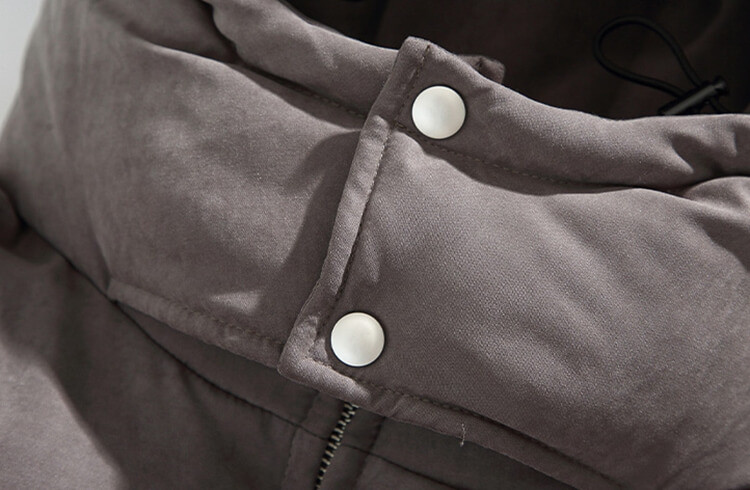 OEM Custom Winter Vintage Street Cotton Coats Details