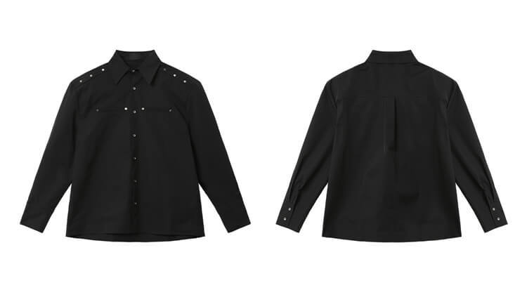 OEM Custom Punk Style Studded Shirt