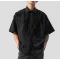 Custom High Street Raw Edge Patchwork Shirt | Nylon Fabrics | High Street Style | Boxy Fit | Custom Vintage Shirts Manufacturer