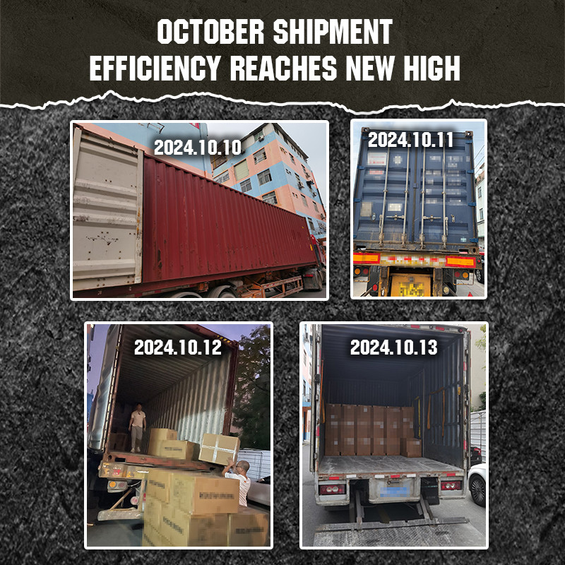 October Shipment Efficiency Reaches New High