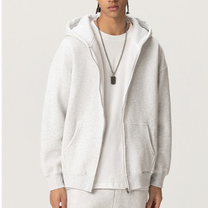 Custom Vintage Washed Solid Color Zip Hoodie | Streetwear Fleece Hoodies | Vintage Hoodies Manufacturer