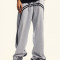 Custom Street Sport Style Batik Sweatpants Washed Trousers | Streetwear Casual Pants | Vintage Pants Manufacturer