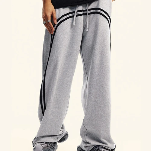 Custom Street Sport Style Batik Sweatpants Washed Trousers | Streetwear Casual Pants | Vintage Pants Manufacturer
