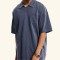 2025 Spring/Summer New Custom Washed Casual Polo T-Shirt | Streetwear Basic T-shirts | Vintage T-shirts Manufacturer