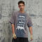 Custom Vintage Street Gradient Washed Print T-shirt | 100% Cotton | Screen Printing & Sun Dried